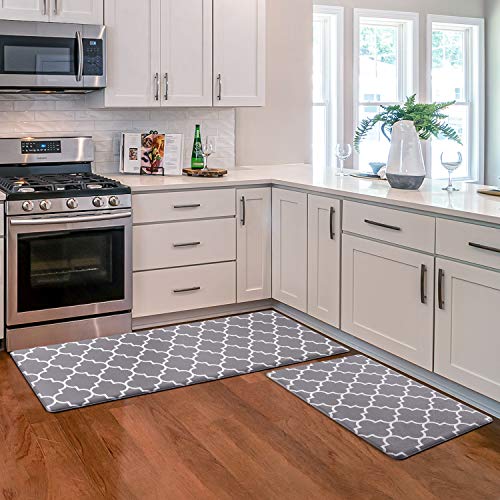 Kitchen Floor Mats Cushioned Kitchen Rugs Kitchen Floor Mats Kitchen   Kmat Kitchen Mat 2 Pcs Cushioned Anti Fatigue Kitchen Rug Waterproof 1 